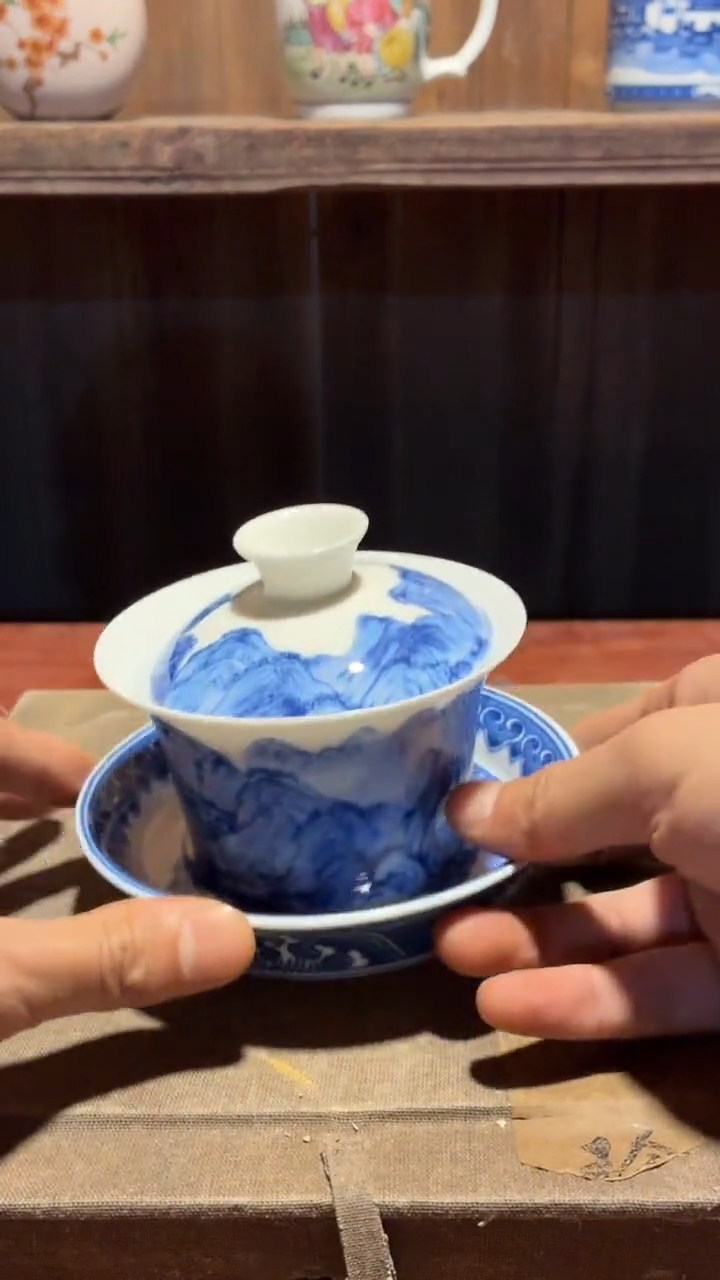 摆件瓷R43景德镇陶瓷摆件