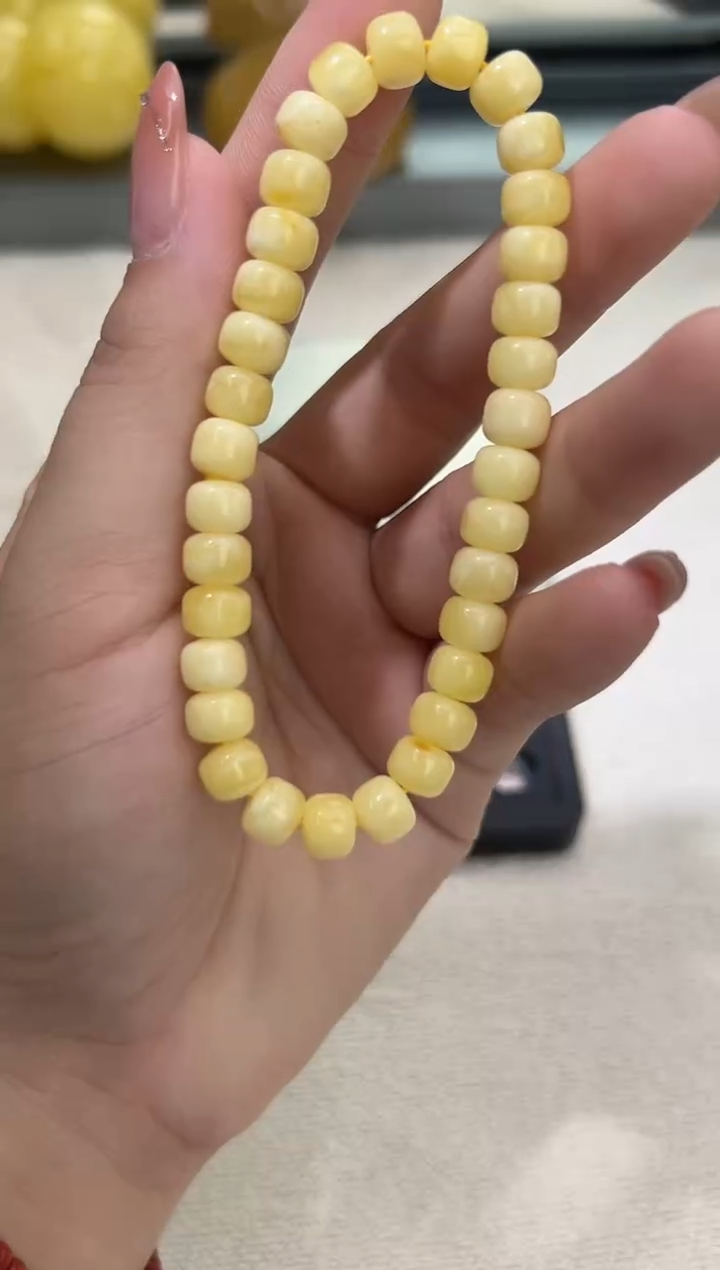 裸石琥珀未镶嵌琥珀蜜蜡手串