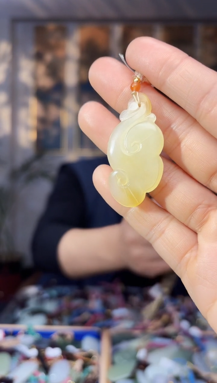 【闪购商品】和田玉颈饰未镶嵌拍一发一