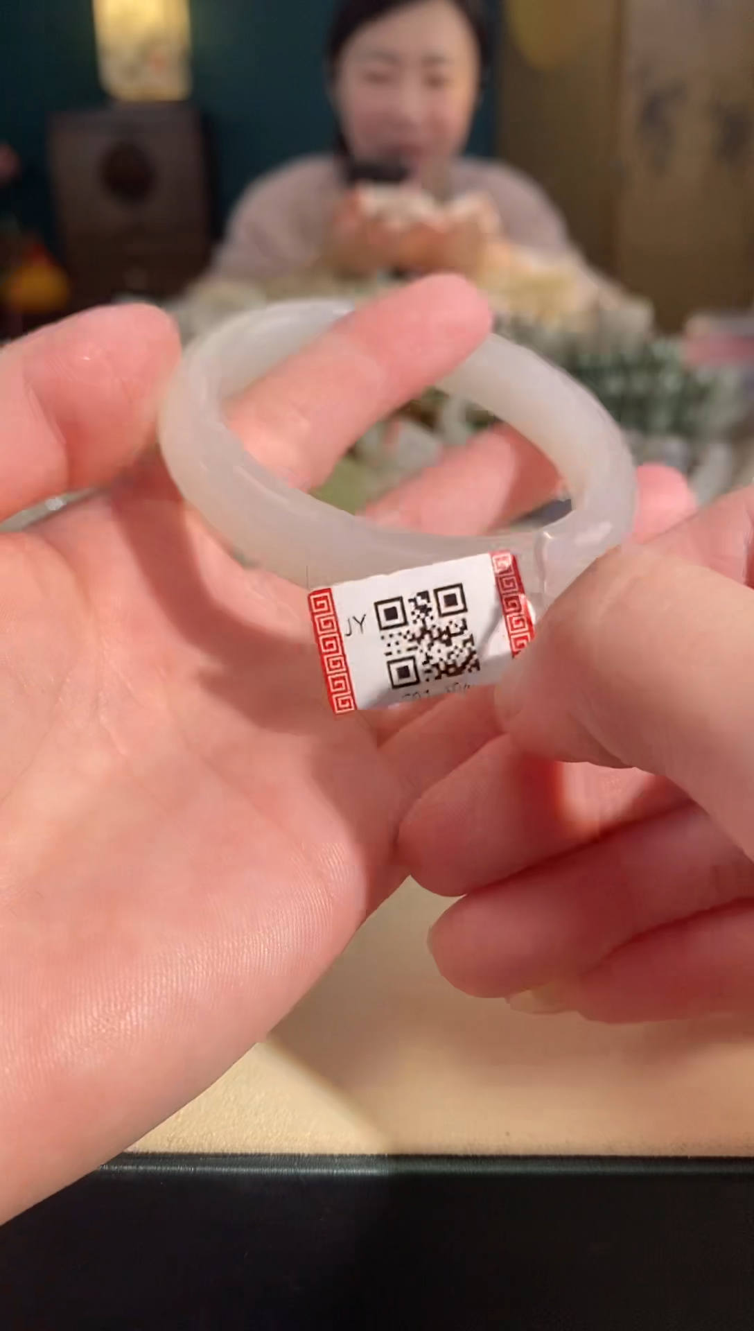 【闪购商品】和田玉手镯未镶嵌手镯51圈口