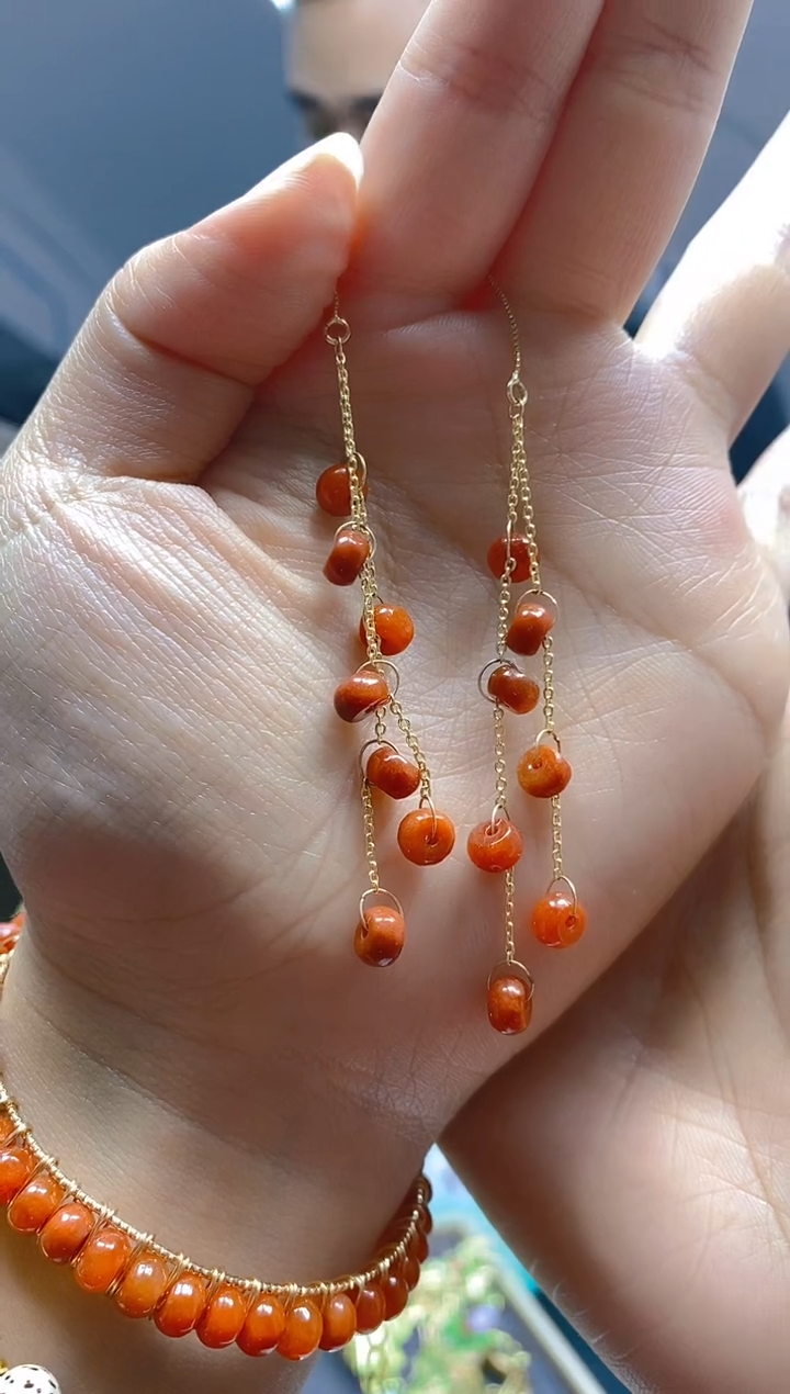 【闪购商品】翡翠耳饰合金0174翡翠耳线