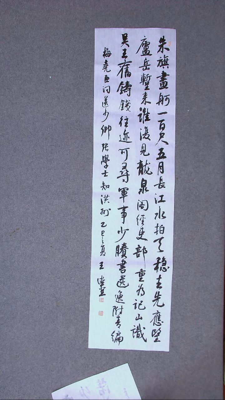 书法 王德圣 山东临沂138*34四平尺
