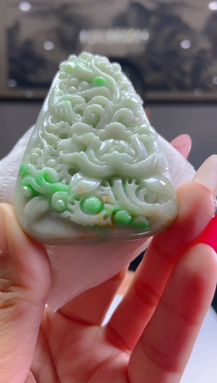 【闪购商品】定制翡翠未镶嵌XLJ毛货翡翠TY00021
