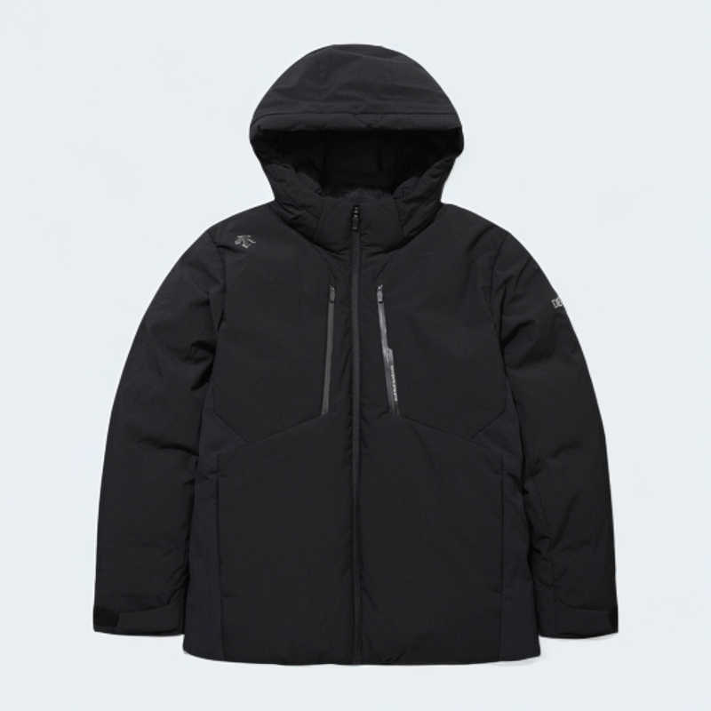 DESCENTE/迪桑特防风保暖可脱卸帽拉链鸭绒羽绒服SQ323SDJ92