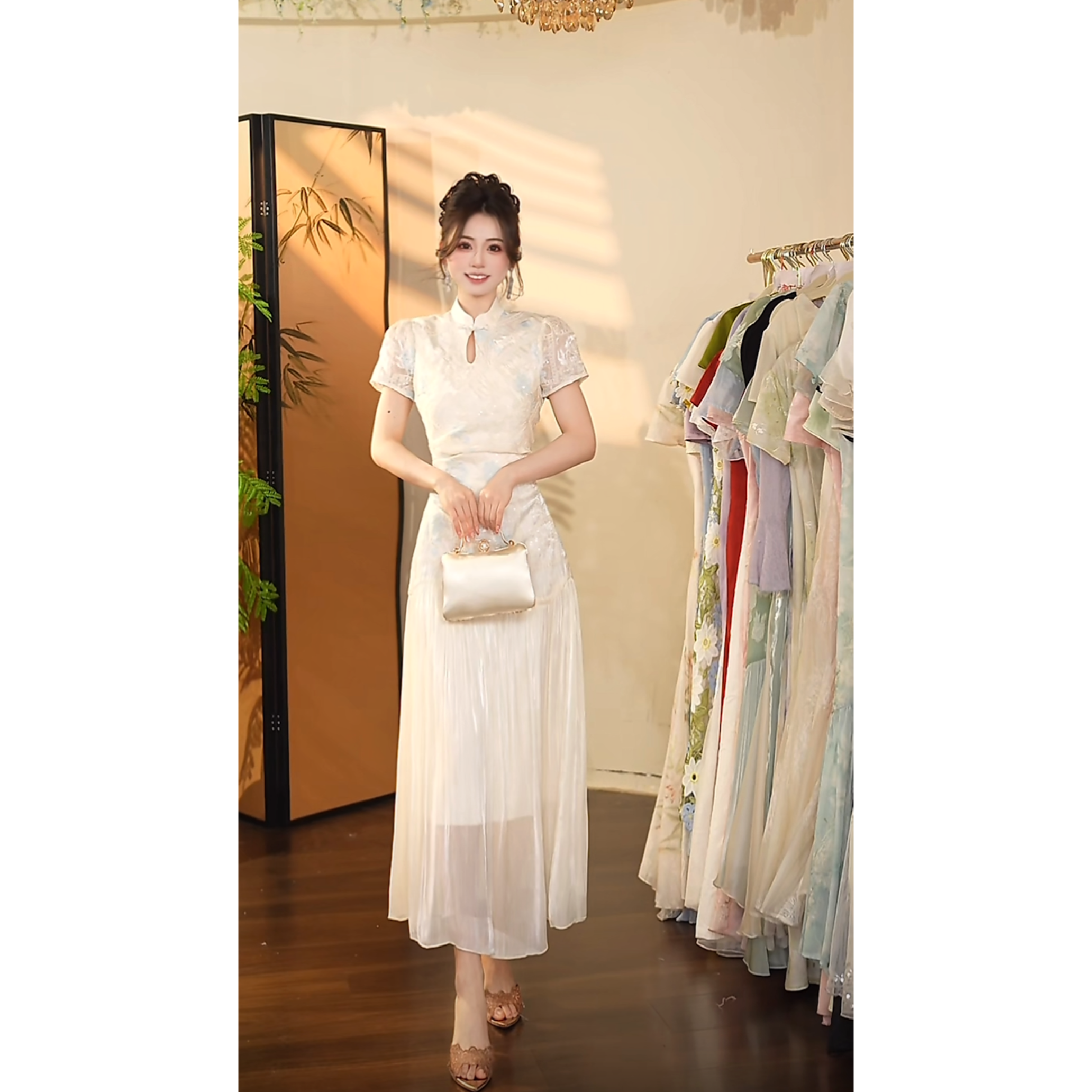 瑞瑞定制-1327（清梦遥）连衣裙P256