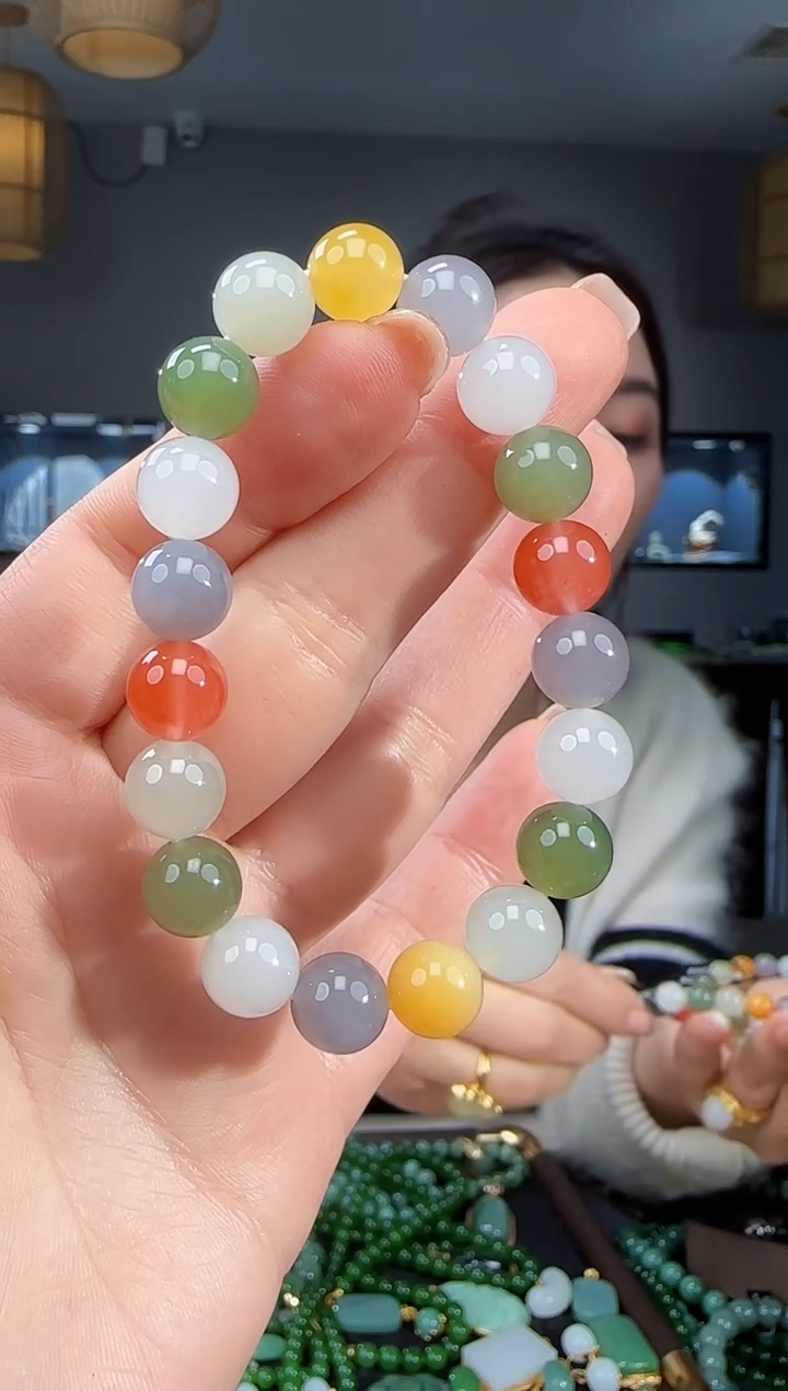 未镶嵌手链和田玉卡10多样性发货拍一发一 