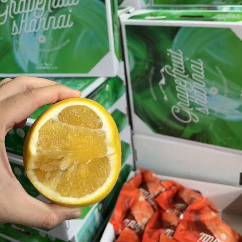 【江浙沪次日达】山奈小土柚净重8斤皮薄汁多果肉细腻一口爆汁（13）