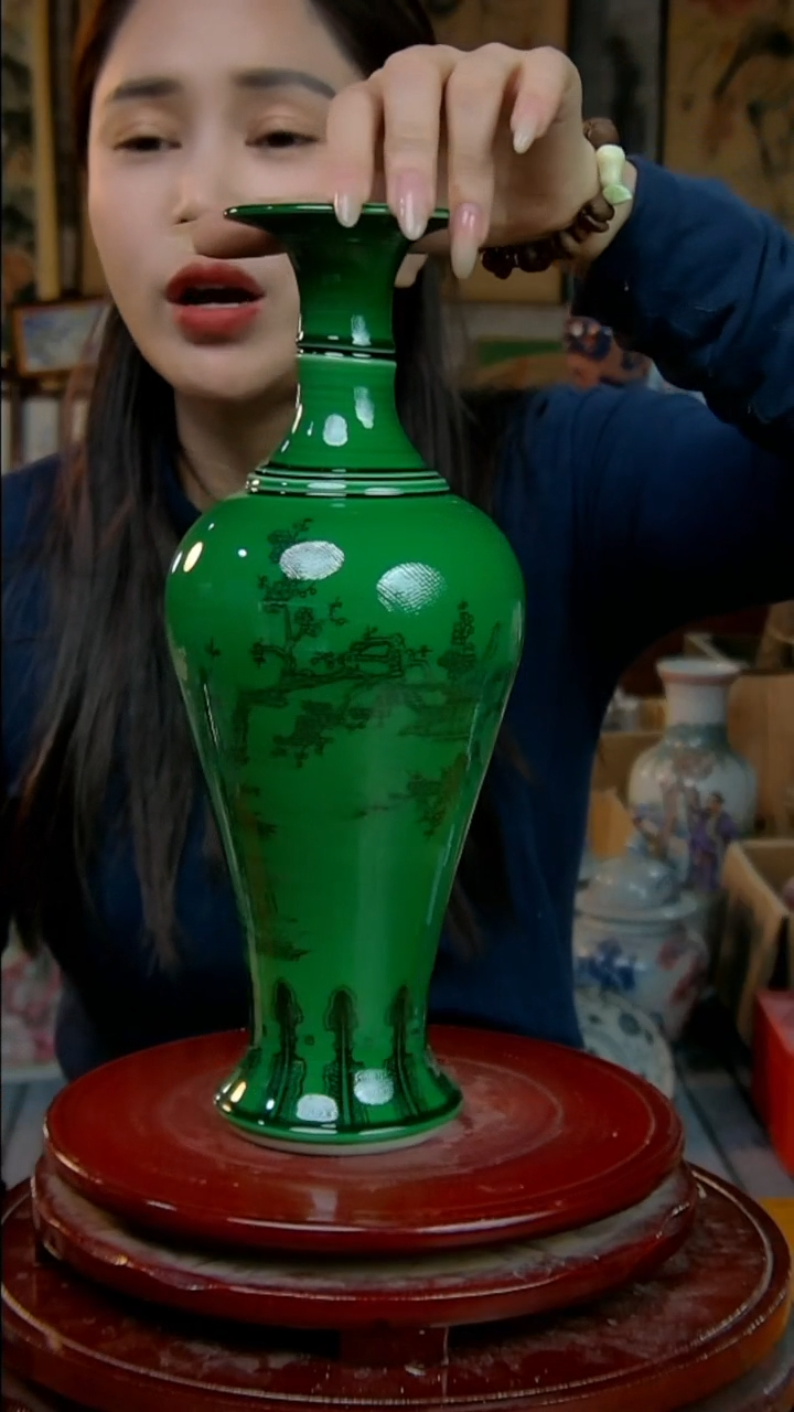 摆件陶景德镇陶瓷摆件536