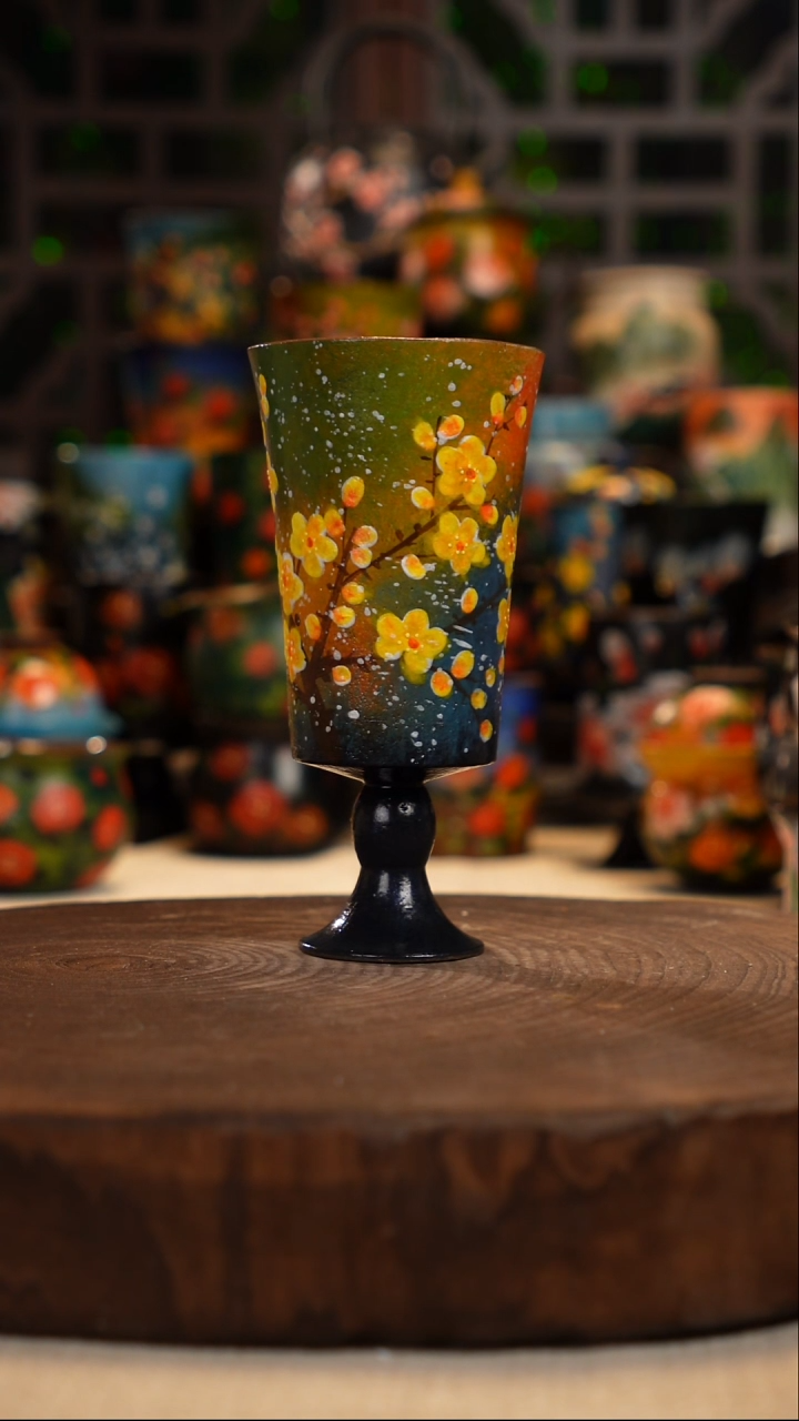 油画    釉下彩   杯子