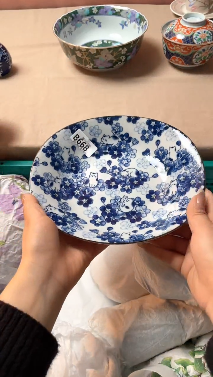 瓷片瓷器瓷器B668