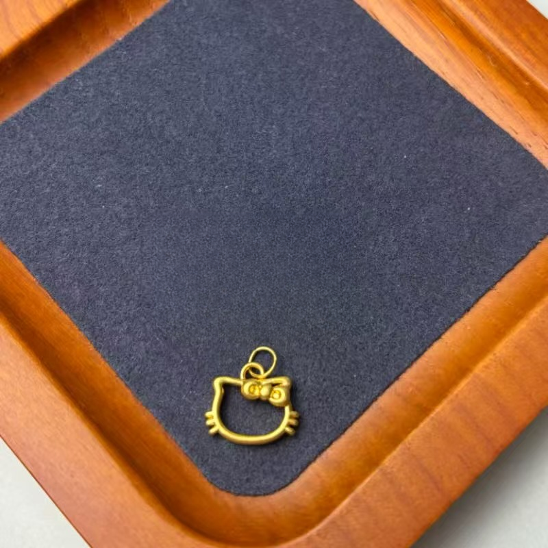 足金999镂空kitty WH1132  配件