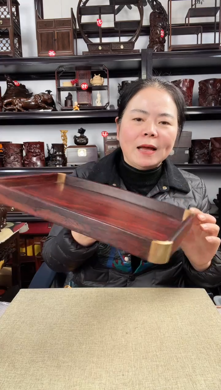 木373瑕疵老李红木工艺品