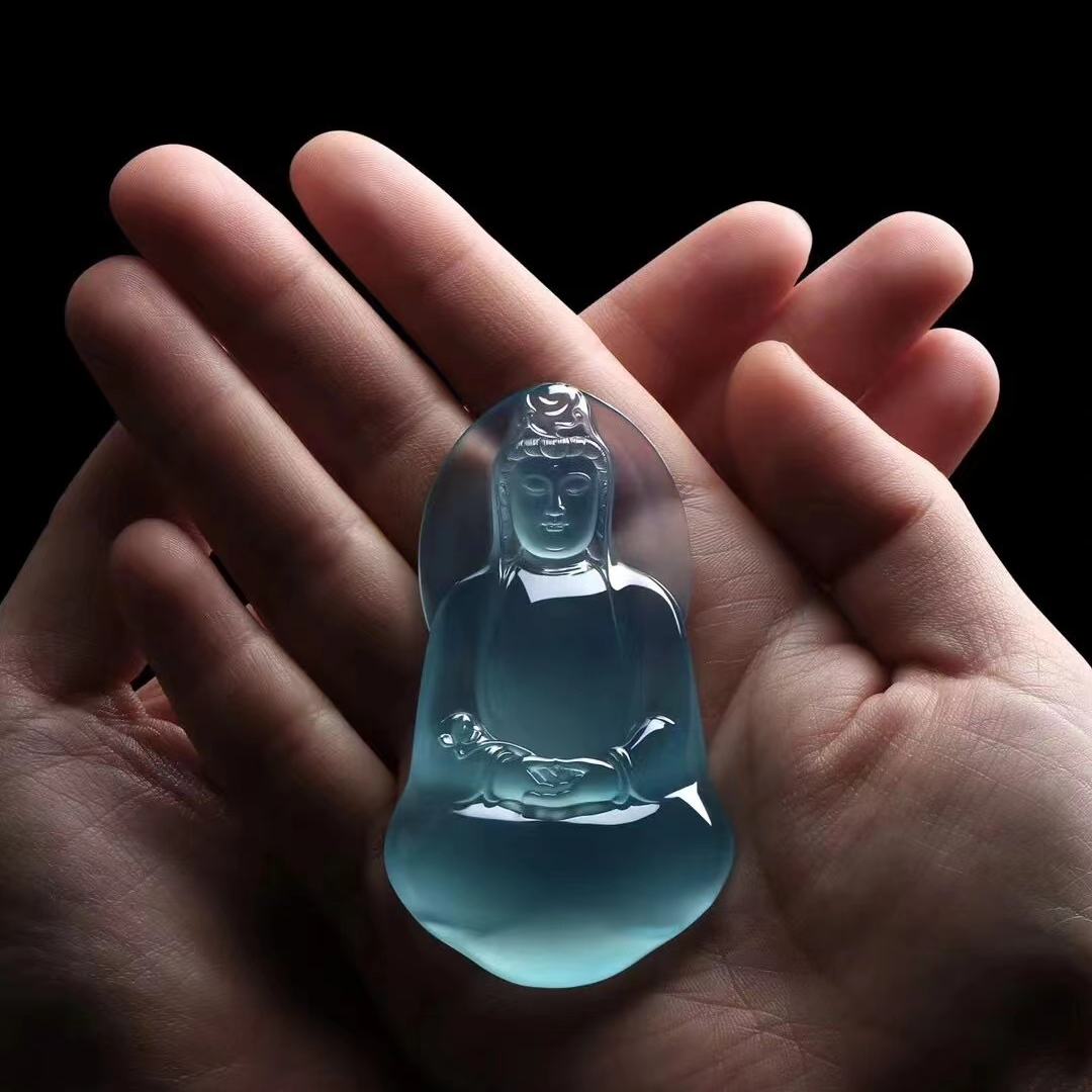 非金属珐琅吊坠 缅甸缅翡吊坠定金链接