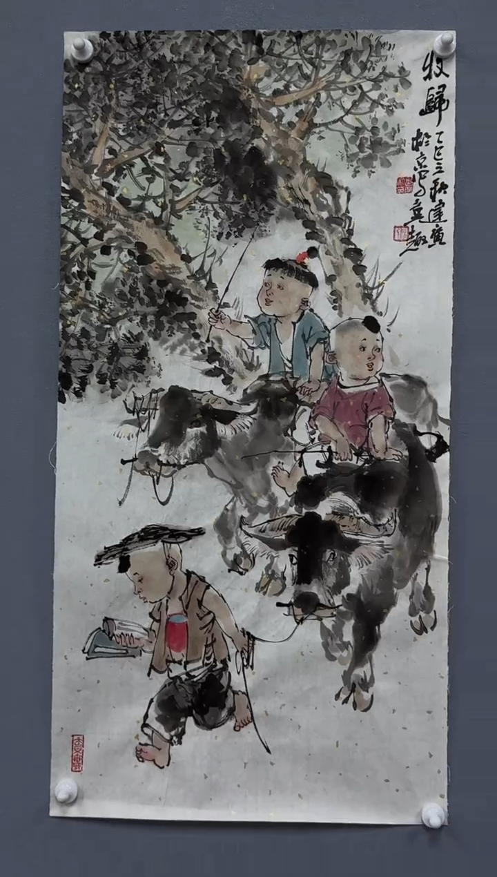 国画炳山艺术--姚老师作品