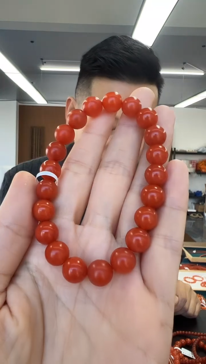 未镶嵌手链南红玛瑙A23保山哑光南红手串