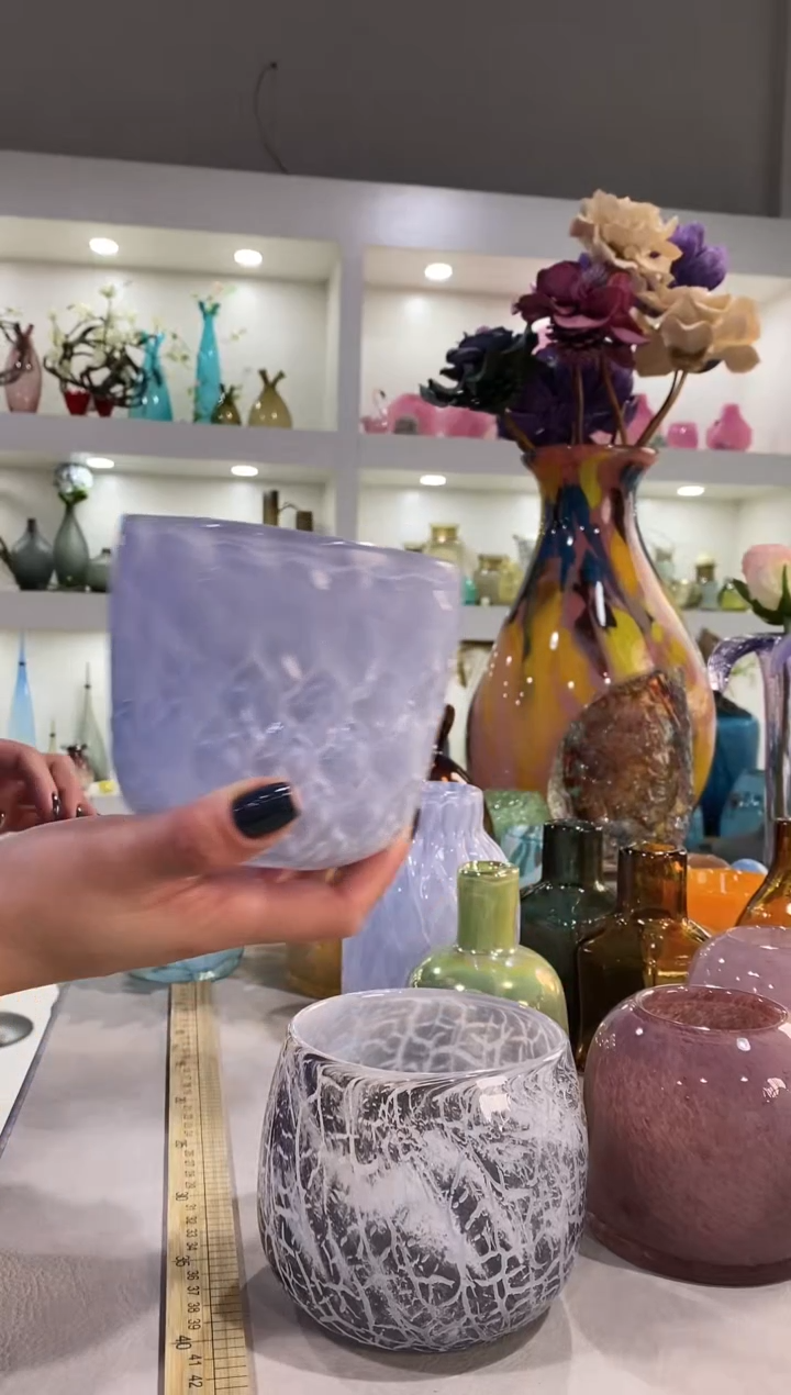 慕忆家手作琉璃花瓶