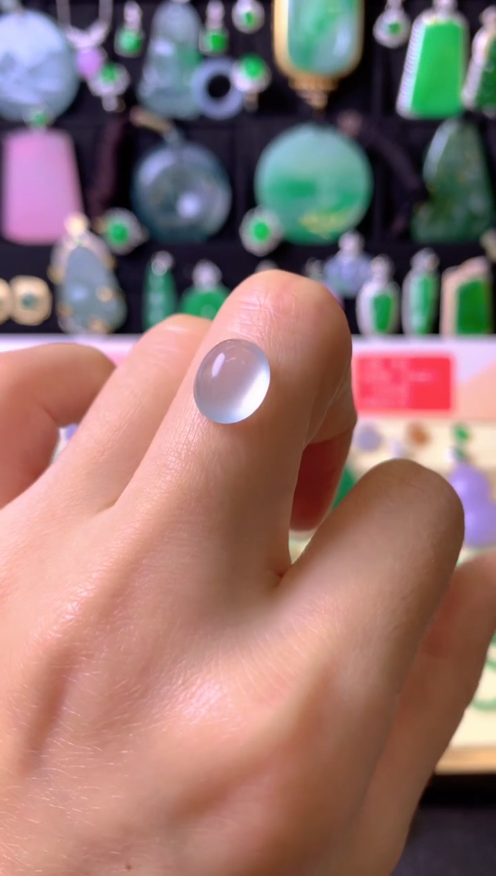 定制翡翠未镶嵌1裸玉（客户意向镶嵌