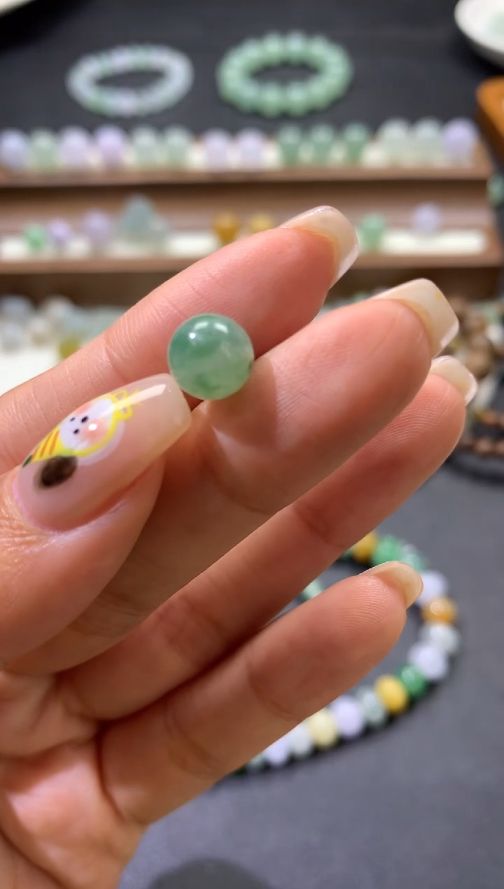 【闪购商品】定制翡翠未镶嵌珠21