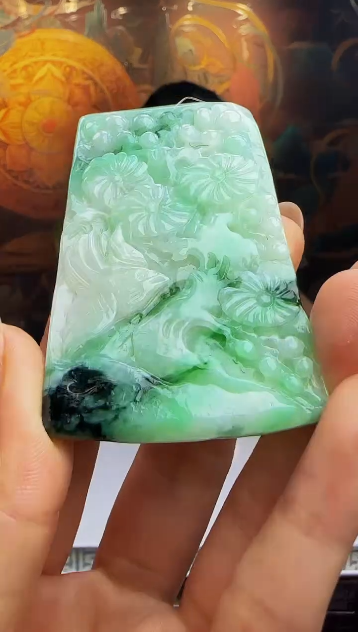 定制翡翠未镶嵌MJ01634翡翠