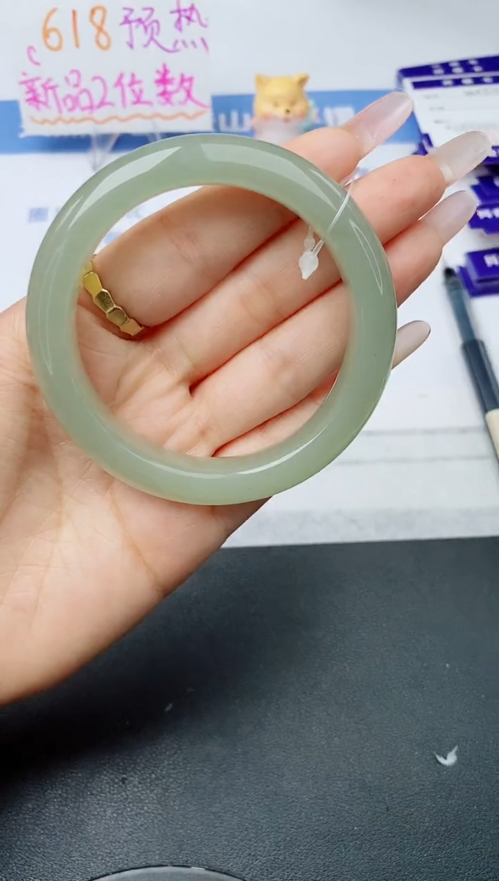 石英质玉手镯未镶嵌w136-DB多样性发货