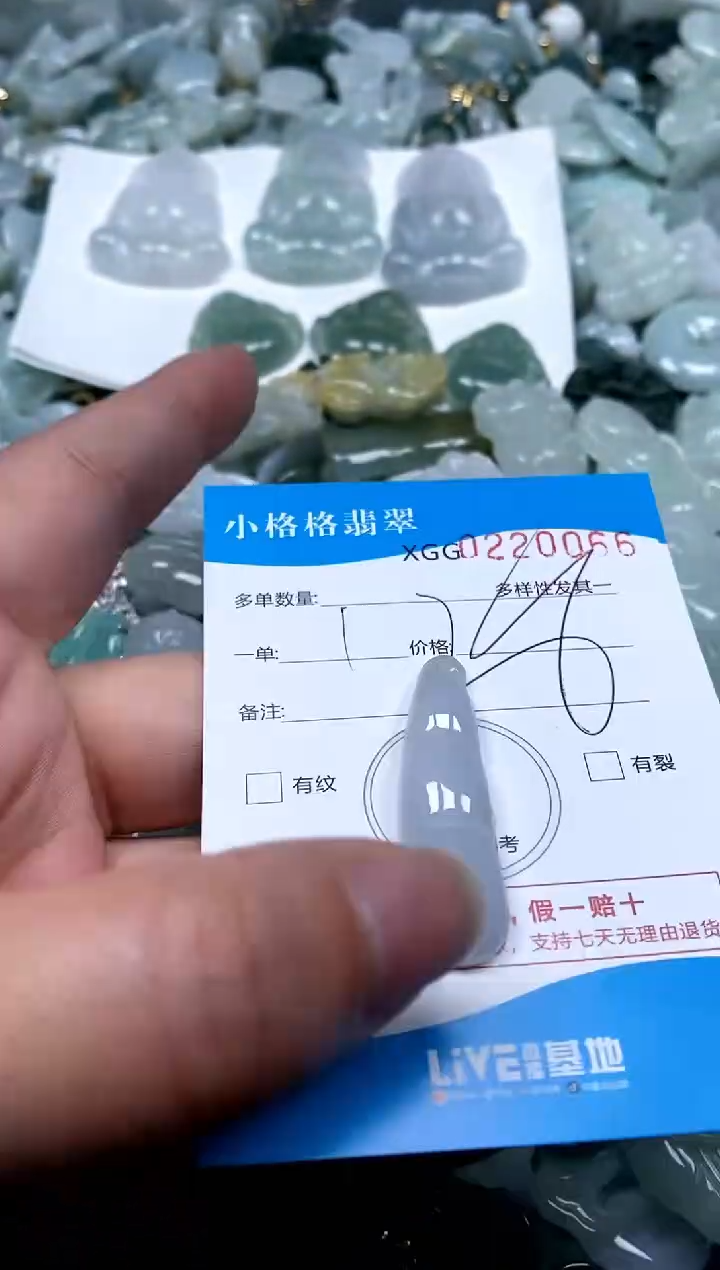 【闪购商品】翡翠颈饰未镶嵌闪购商品0220066