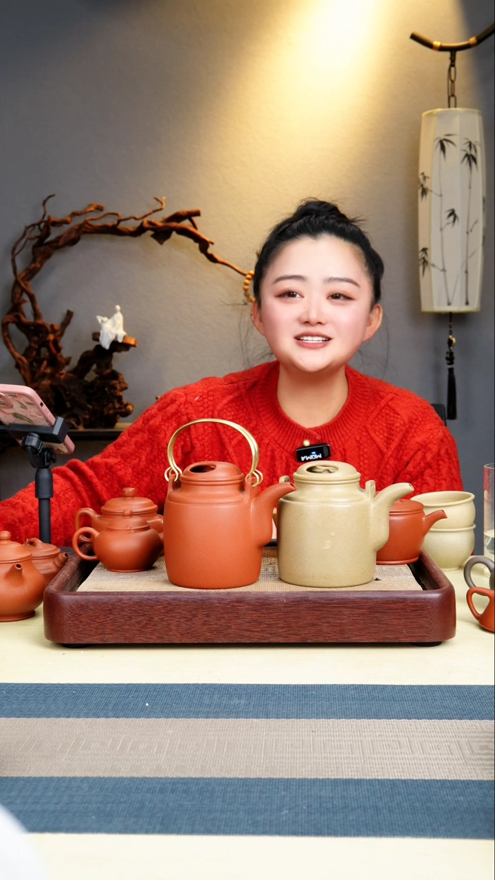 【闪购商品】宝山红泥洋桶+本绿裂的洋桶600cc