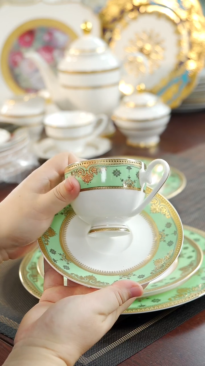 【闪购商品】瓷片咖啡杯碟 福利价