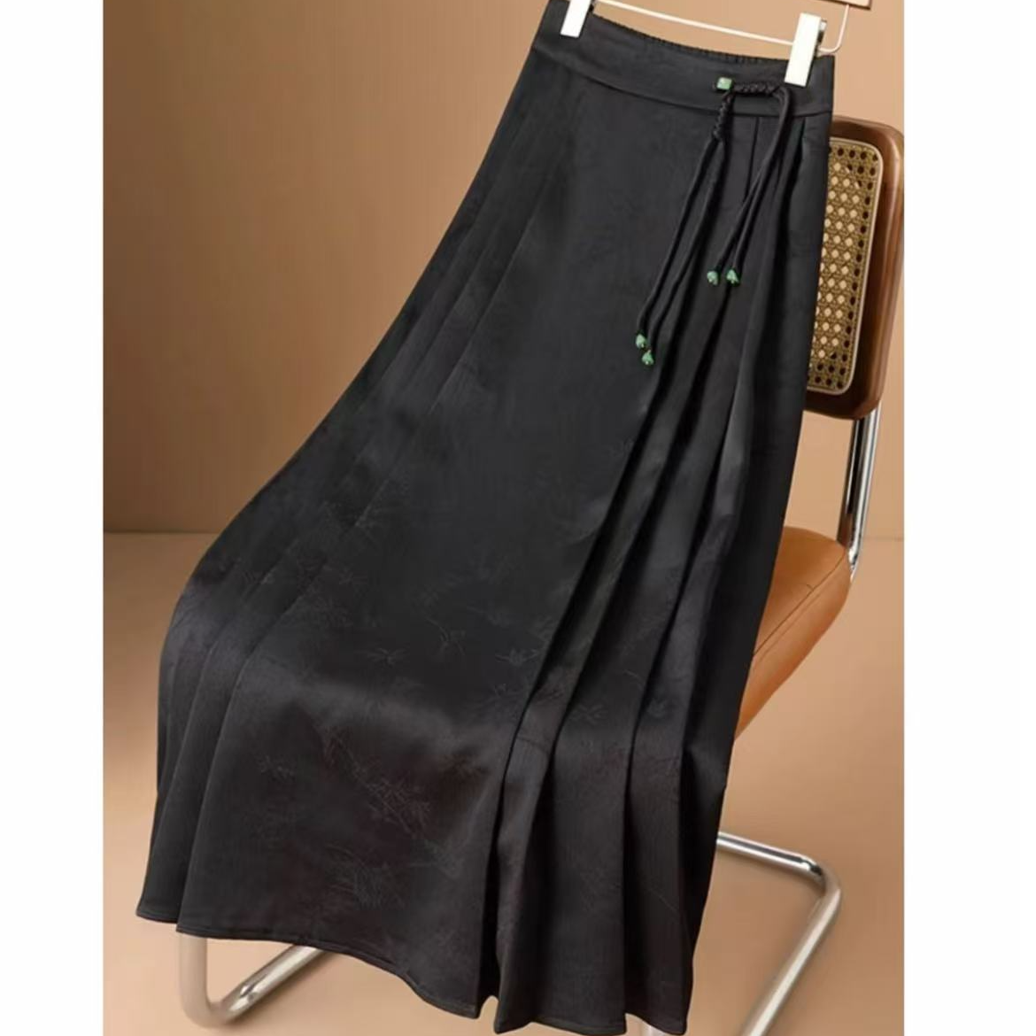 1043-休闲气质不褪色时尚半身裙提花女士