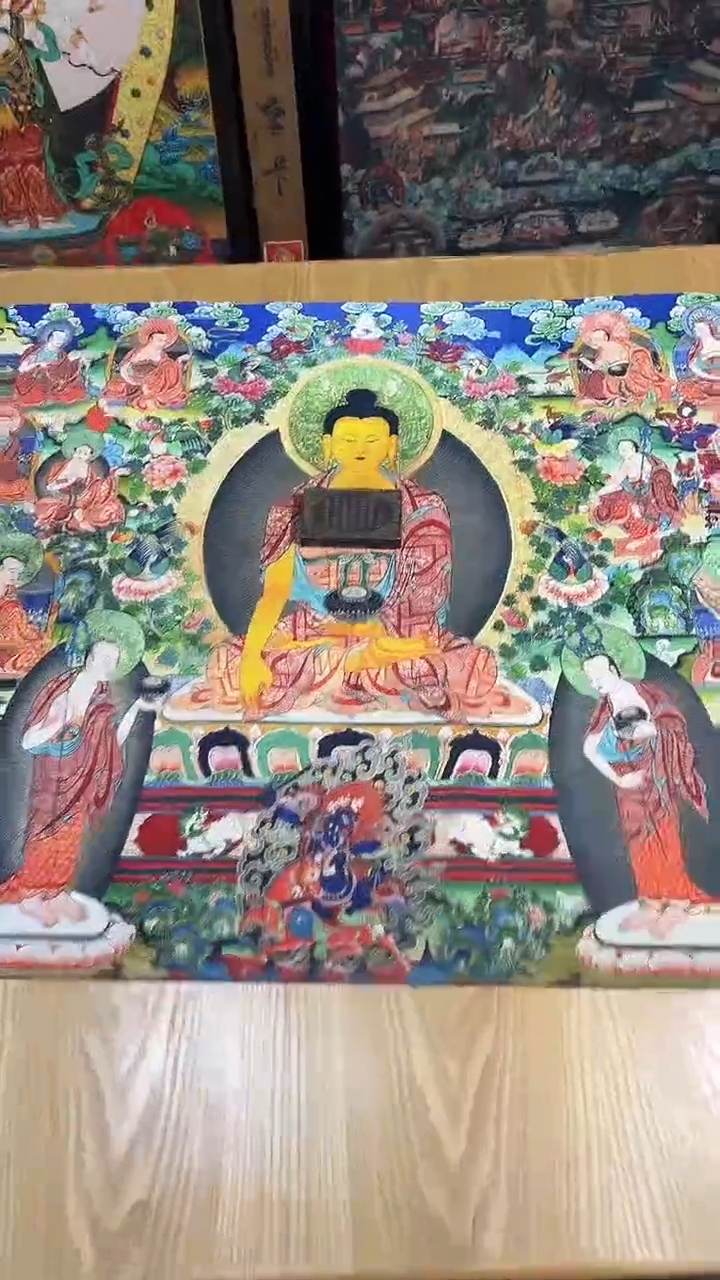 卷轴画卷轴唐卡商品