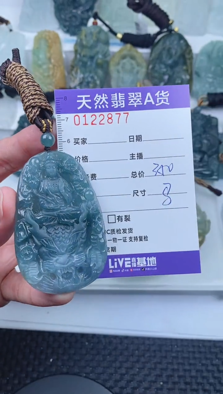 【闪购商品】翡翠颈饰未镶嵌        877