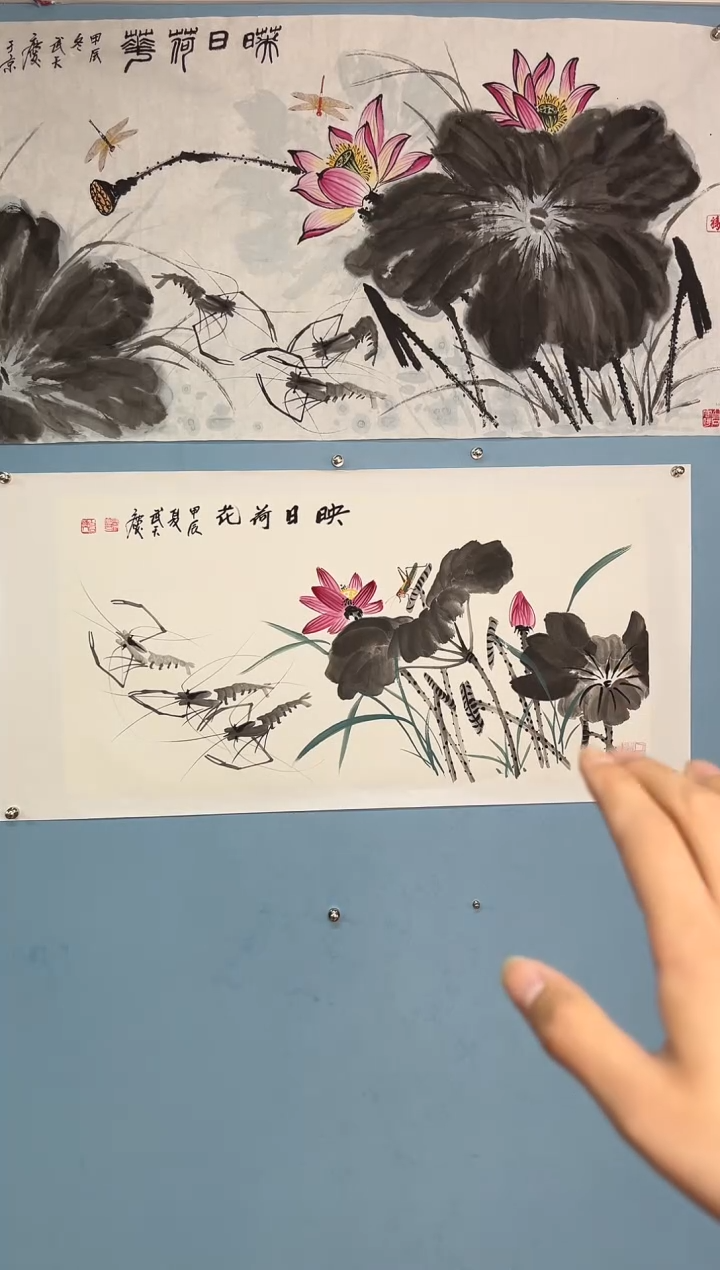 【闪购商品】国画武天庆映日荷花4.5平尺