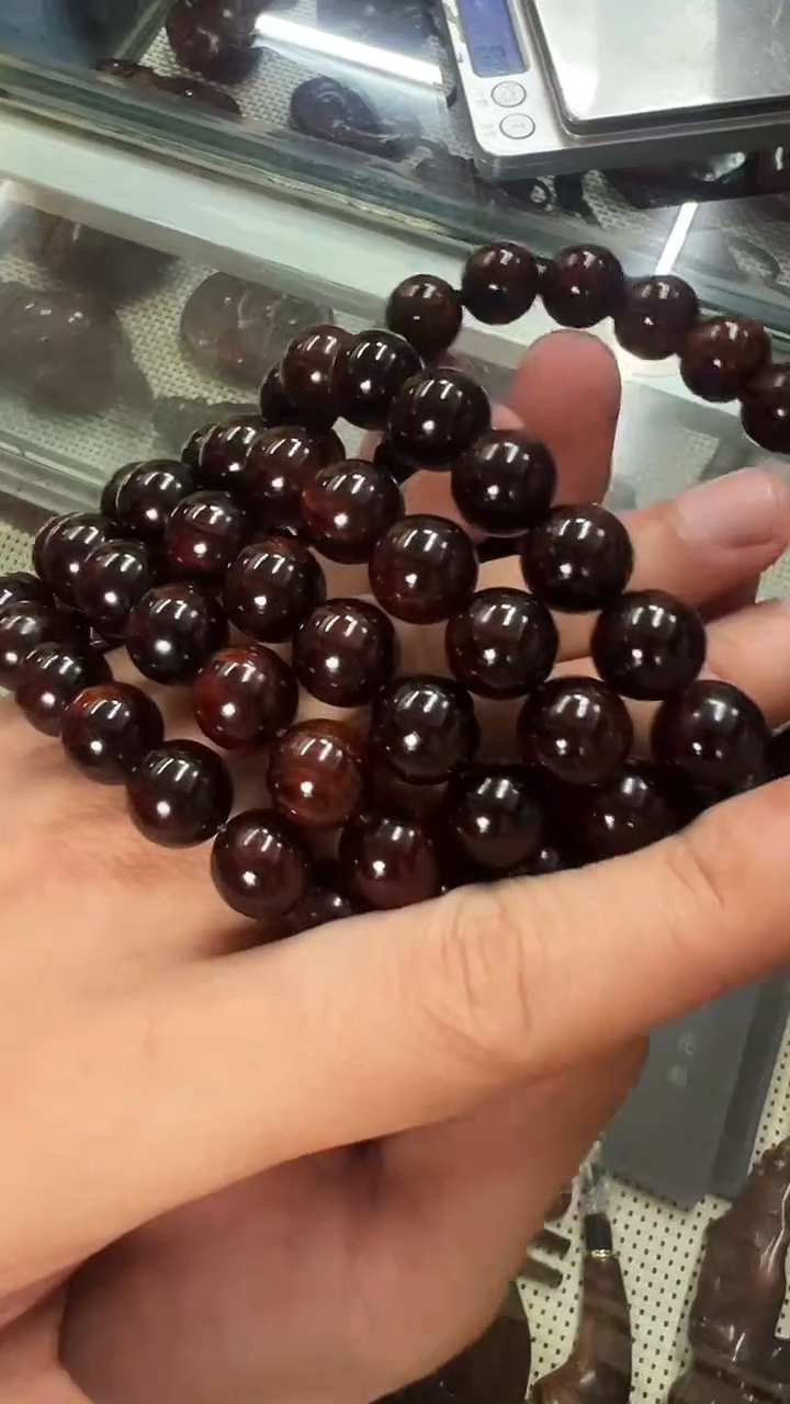 【闪购商品】黄花梨/降香黄檀手串/手链Z10海南黄花梨12紫多发一