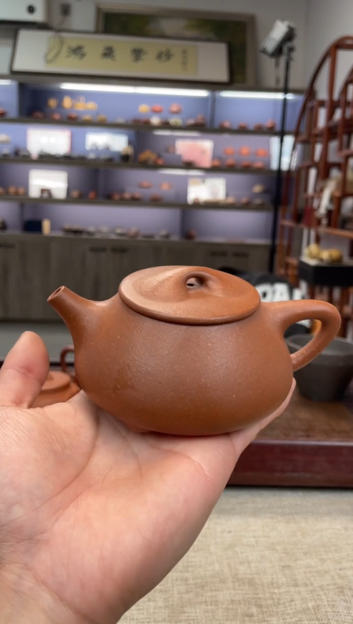 【闪购商品】紫砂茶壶五彩泥满瓢壶