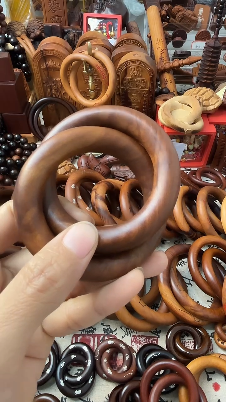 枣木乾坤圈50圈口一物一拍