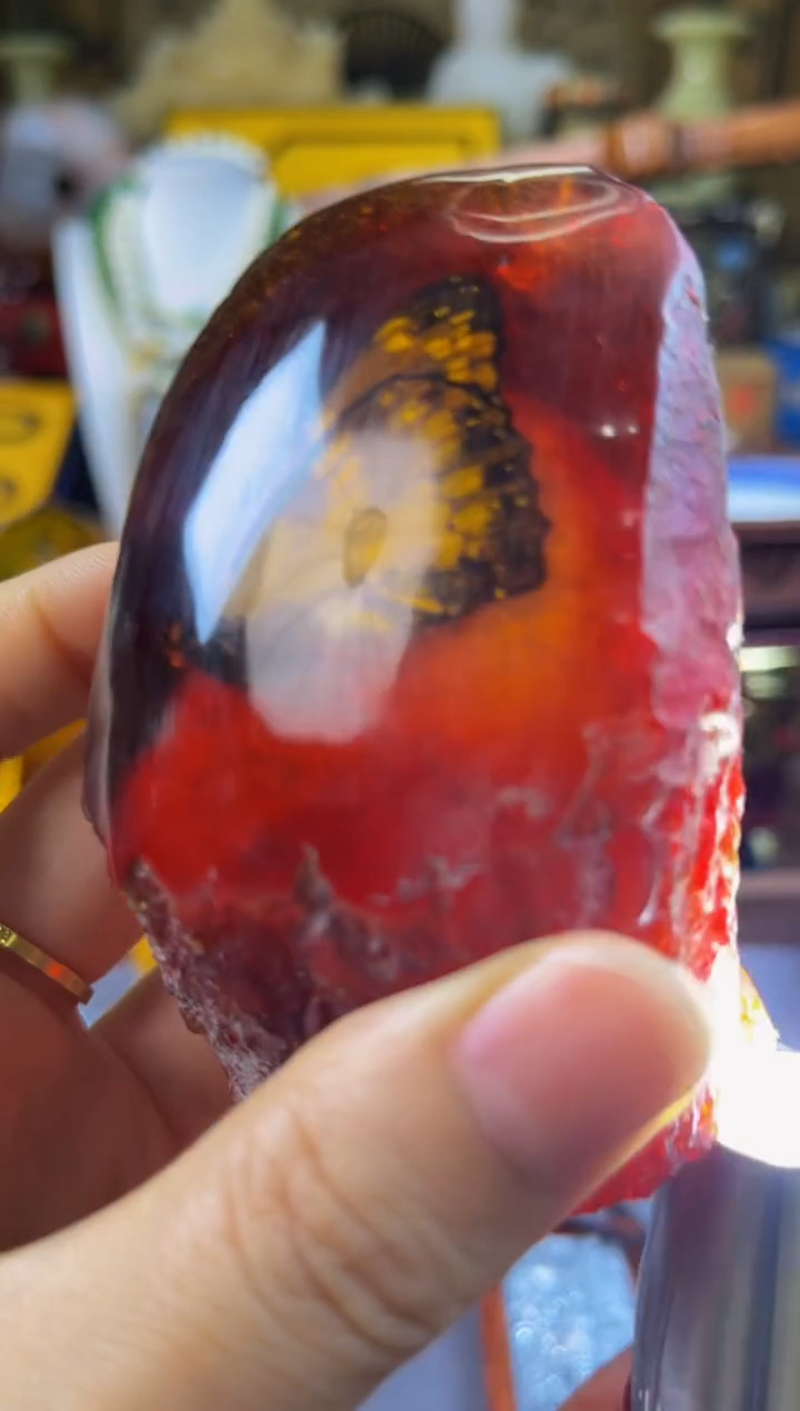 未镶嵌琥珀裸石—————————————————