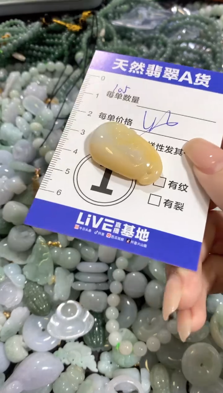 颈饰未镶嵌翡翠勤*天然翡翠A货批量多样性发一件