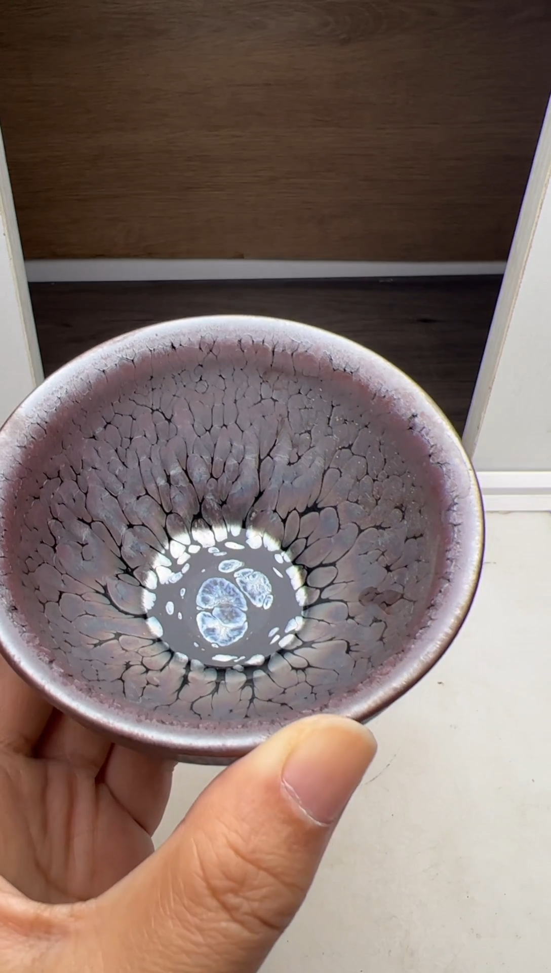 茶盏建窑建盏 浮雕油滴01