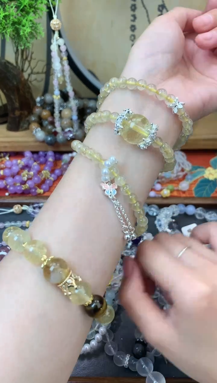 【闪购商品】发晶手链未镶嵌1040手串