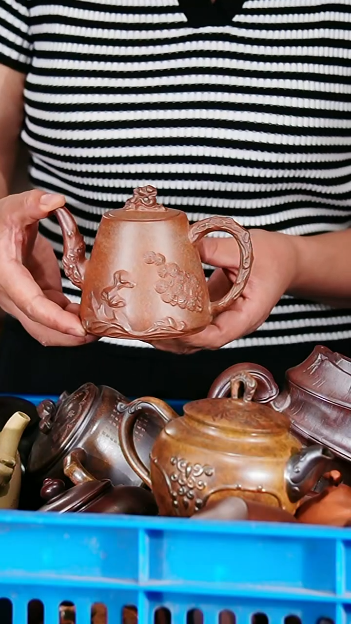 宜兴原矿紫砂壶茶壶250C