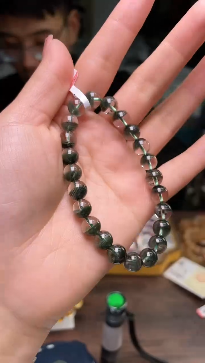 【闪购商品】水晶手链/232未镶嵌绿幽灵