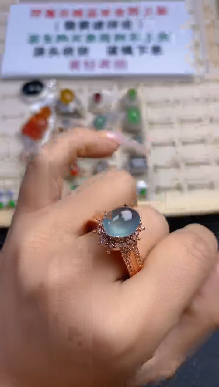 【闪购商品】定制翡翠未镶嵌天然A货翡翠163