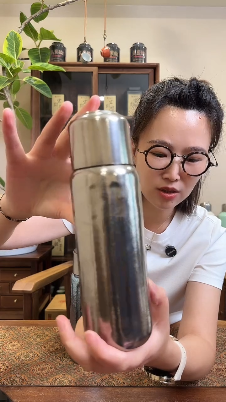 500毫升纯钛银色