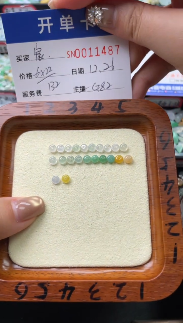 颈饰未镶嵌翡翠宸*11487