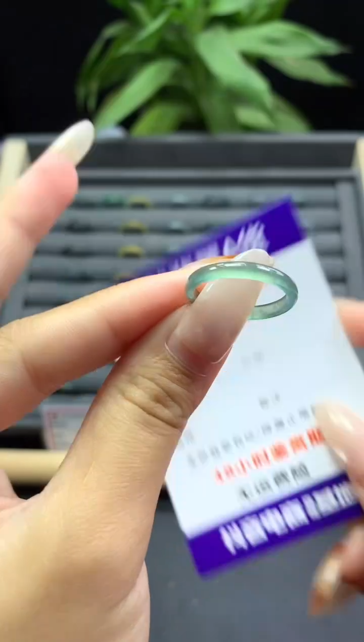 未镶嵌戒指翡翠天然  2076