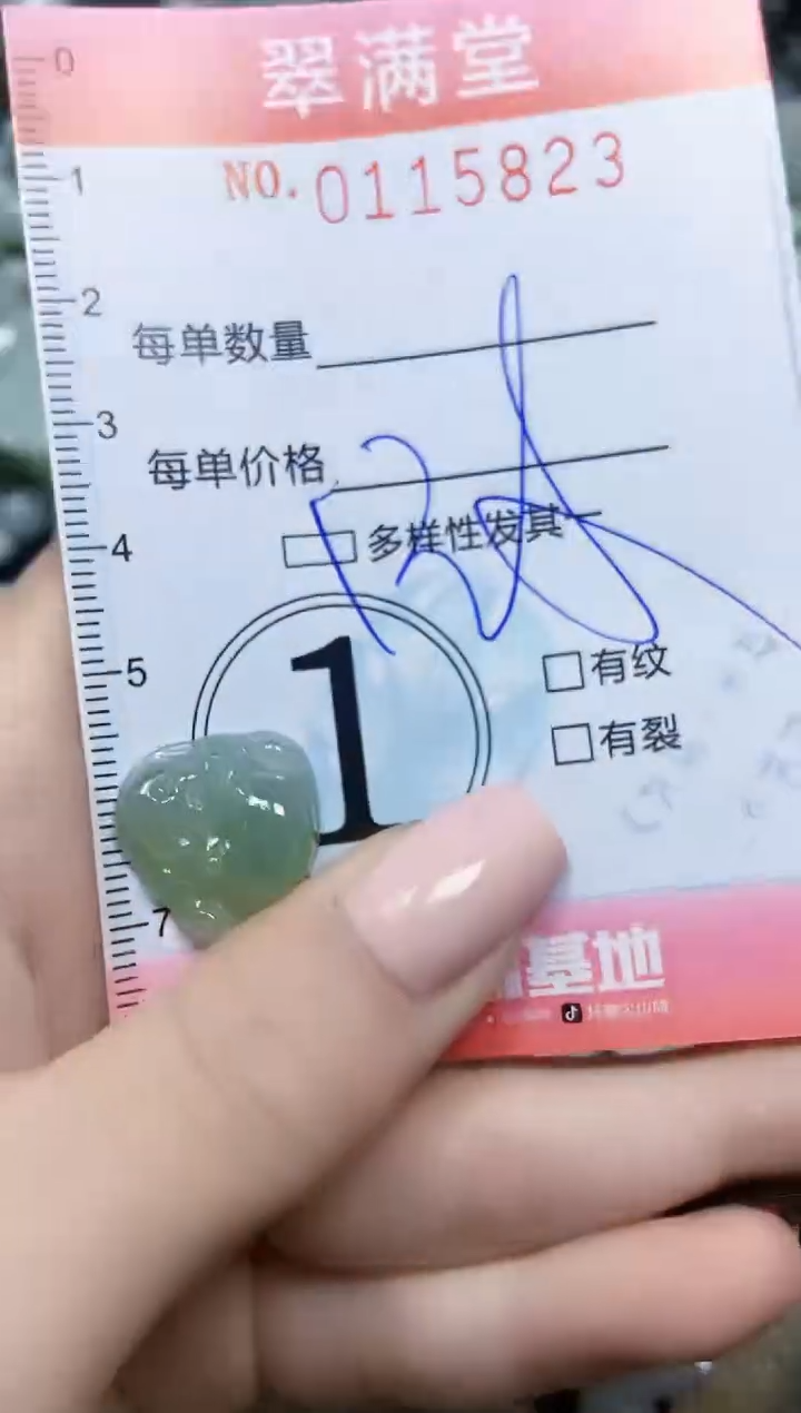 【闪购商品】翡翠颈饰未镶嵌闪购0115823