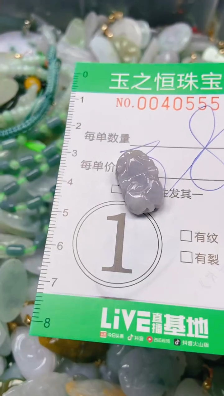 【闪购商品】翡翠颈饰未镶嵌闪购0040555