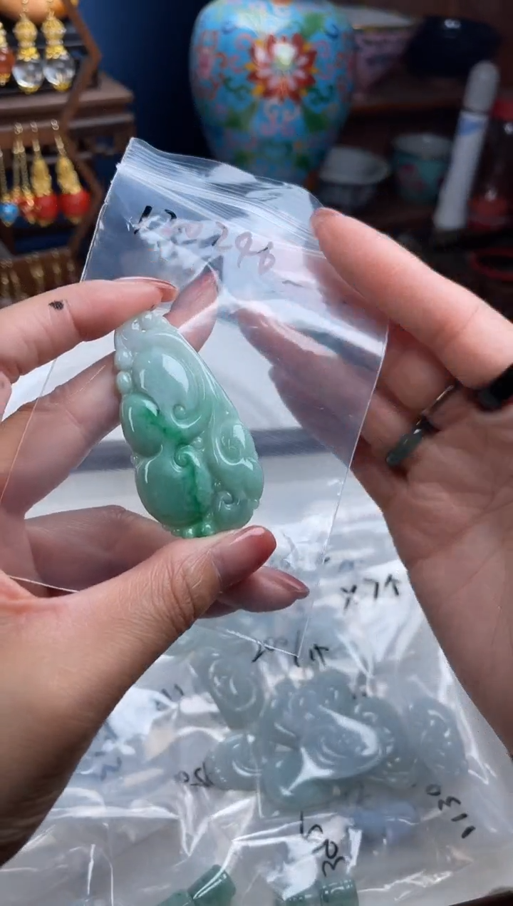 未镶嵌挂件翡翠?****?，120246