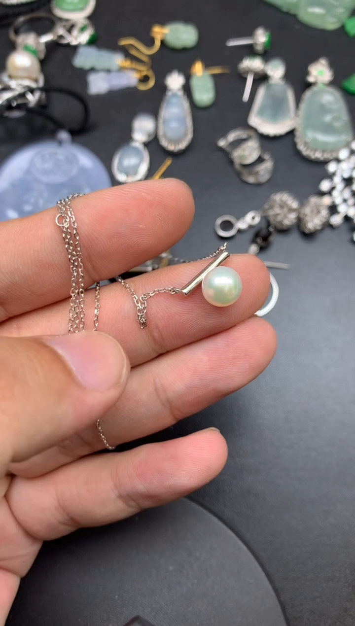 颈饰未镶嵌海水珍珠艾希商品不退不换