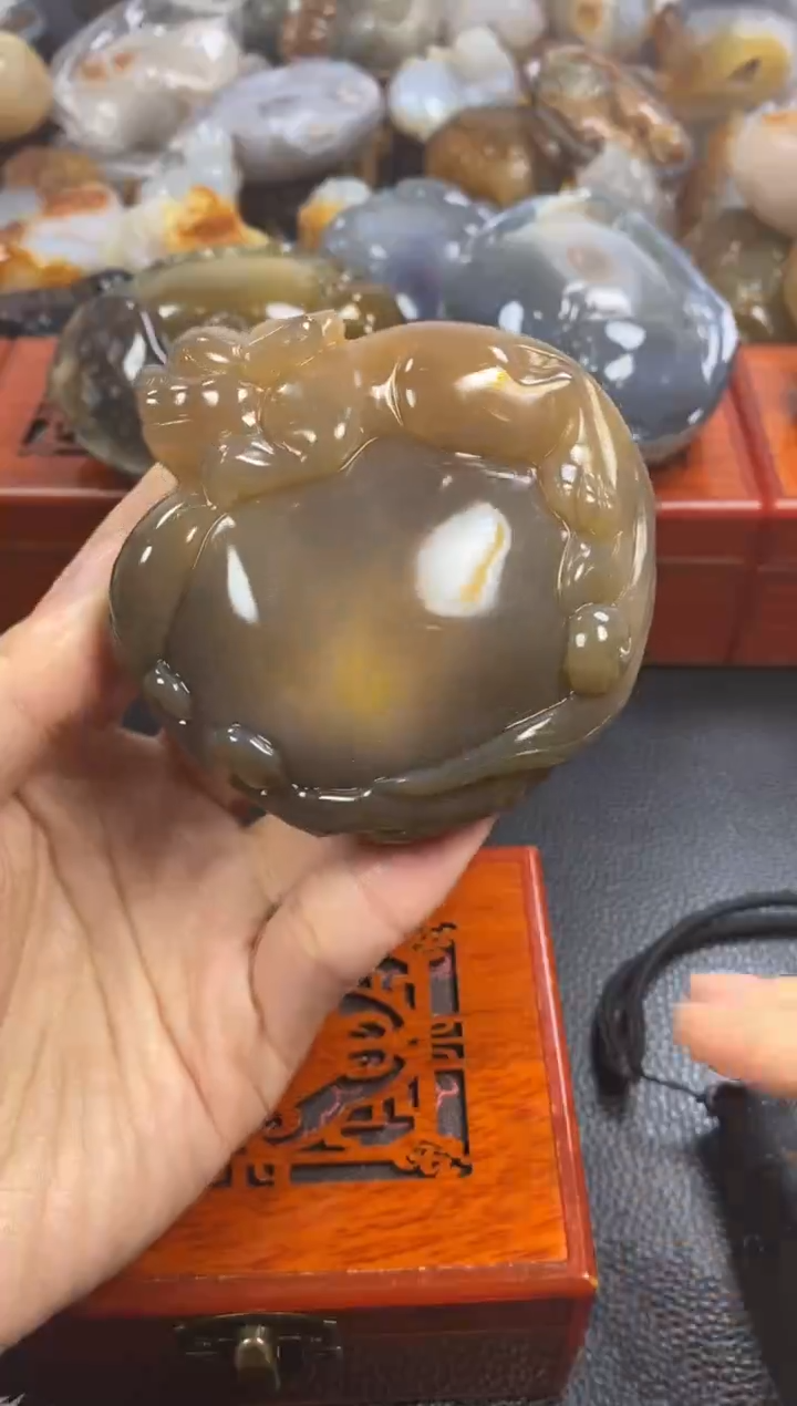 未镶嵌手把玛瑙/玉髓众*门1