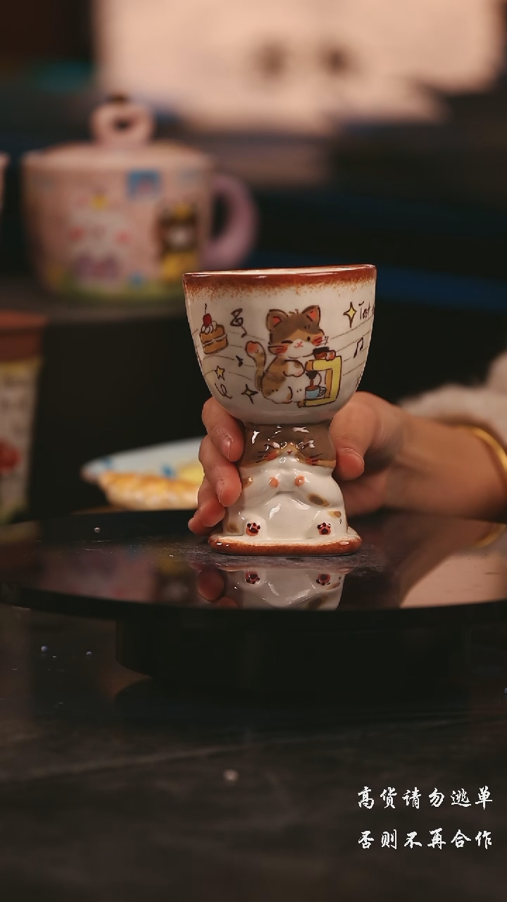 陶瓷景德镇可爱设计师款陶瓷 